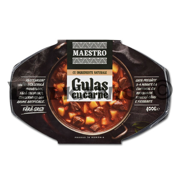 400 G GOULASH WITH MEAT MAESTRO