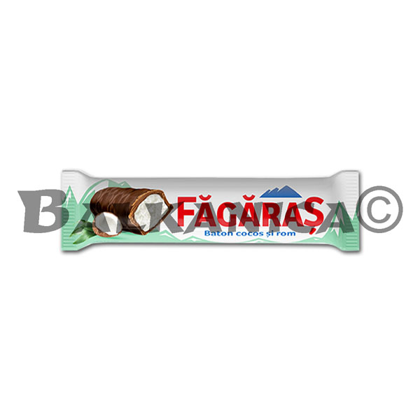 40 G BAR WITH RUM AND COCONUT FAGARAS