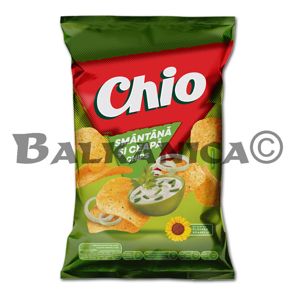 140 G CHIPS CREAM AND ONION CHIO