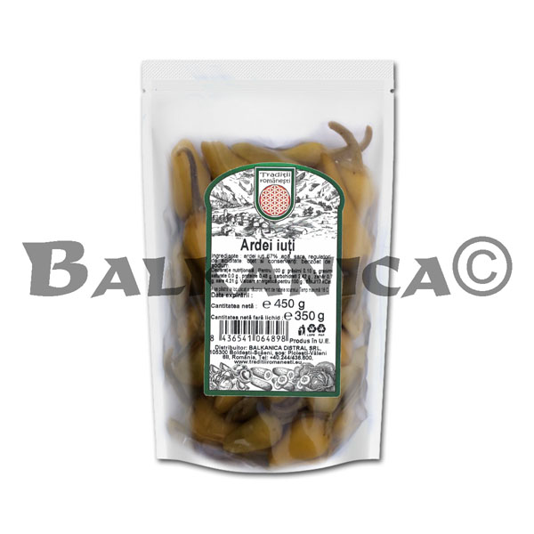 350 G ARDEI IUTI (PUNGA) TRADITII ROMANESTI 350 G ARDEI IUTI (PUNGA) TRADITII ROMANESTI