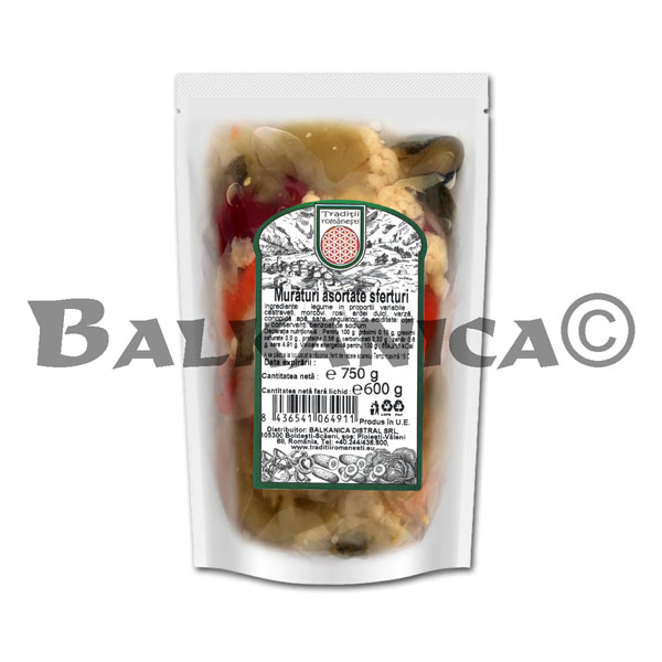 600 G MURATURI ASORTATE SFERTURI (PUNGA) TRADITII ROMANESTI 600 G MURATURI ASORTATE SFERTURI (PUNGA) TRADITII ROMANESTI