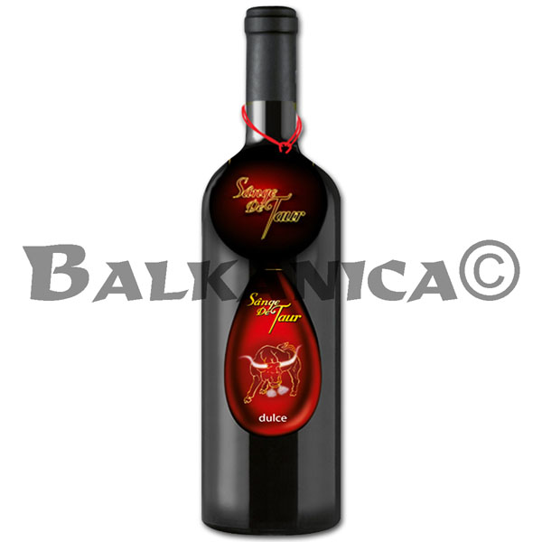 0.75 L VIN ROSU SANGE DE TAUR 0.75 L VIN ROSU SANGE DE TAUR